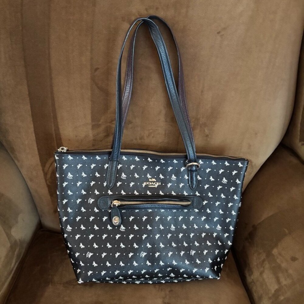 COACH Butterfly Print Taylor Tote